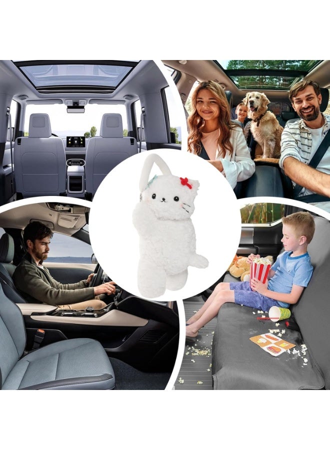 Arabest Cat Clipboard for Car – Napkin Holder Cat Pad Adorable | with Tissue Holder with Buckle for Car | Interior Decoration Home Office Bathroom Bedside Table Night Desk - Image 4